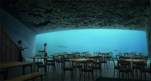 Một nhà hàng dưới nước sắp ra mắt ở châu Âu