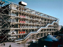 Kiến trúc độc đáo: tòa nhà Trung tâm Pompidou